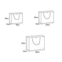 玫瑰礼品袋，清爽礼品包装袋，购物手提袋，储物纸袋，百货包装袋配丝带情人节