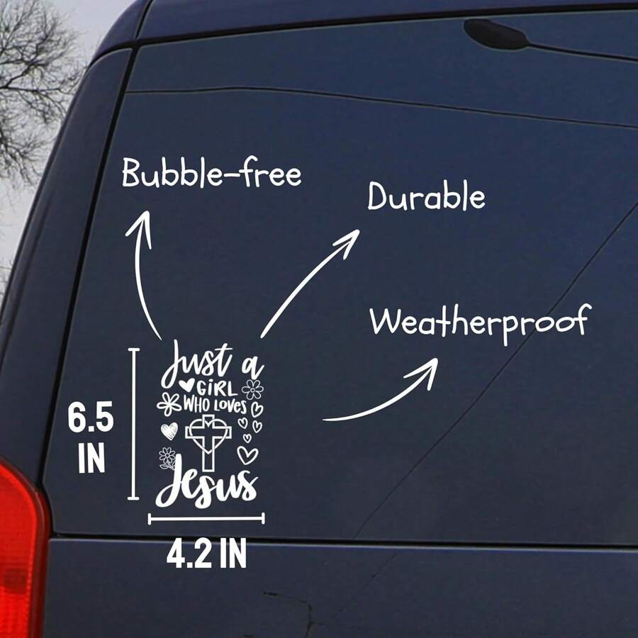 Just A Girl Who Loves Cars Car Decal, Car Sticker And Decal, Car Bumper