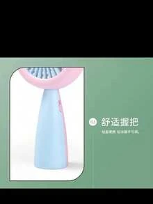 Cute Soft Portable Mini Fan Outdoor Supplementary Light Charging For Girls - Màu vàng - Xem 3