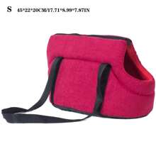 1pc Foldable Pet Carrier Bag, Pet Outdoor Shoulder Bag, Cat/Dog Sling Bag, Car Breathable Pet Backpack - Multicolor - View 20