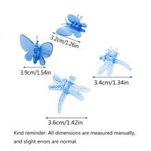 Orchid Clips 10Pcs Butterfly Dragonfly Plant Clips Orchid Support Clips Vine Clips Plant Clips For Support Flower Orchid Vine (Mix Color) - Multicolor - View 11