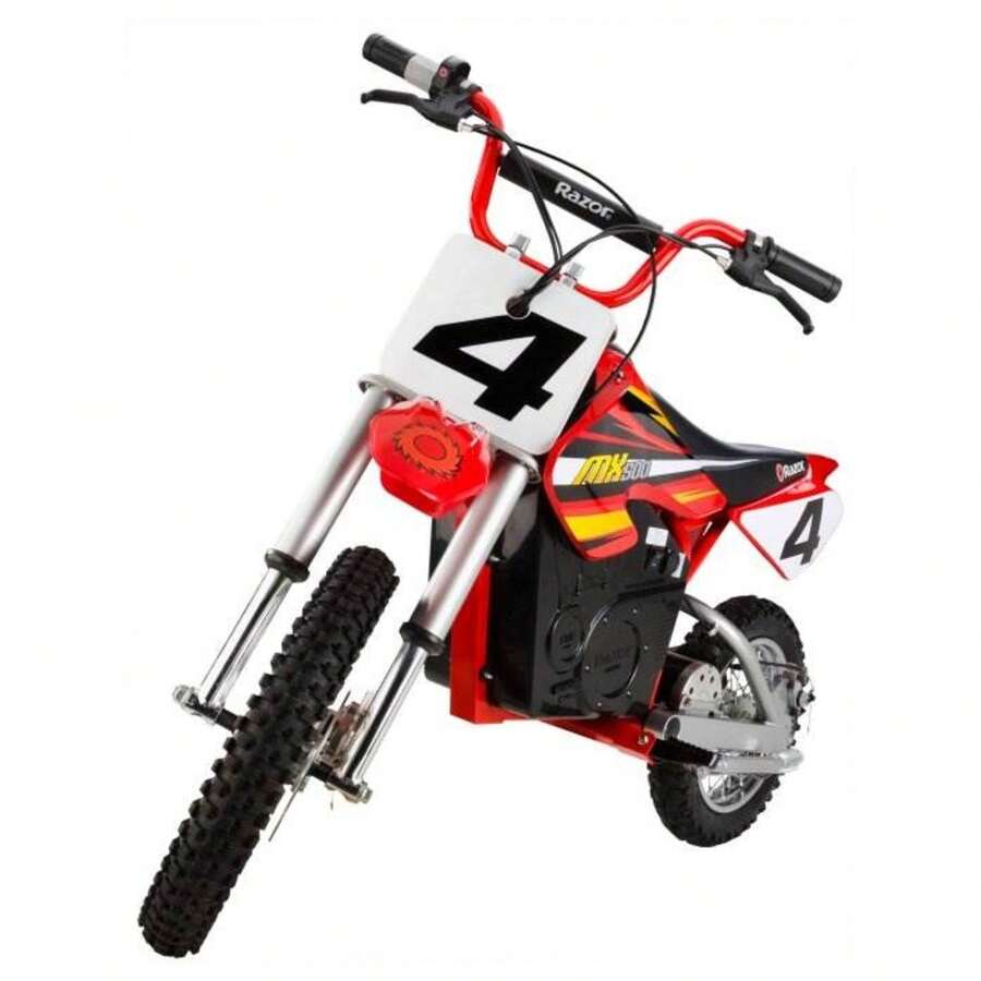 RAZOR Razor MX500 Red Dirt Rocket HighTorque Electric Motorcycle Dirt