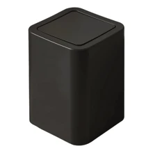 1pc Household Bathroom Wastebasket With Lid, Nordic Style Sorting Trash Bin For Office, Bedroom, Kitchen, Bathroom And Living Room Large,Kitchen,Bathroom,Multi-Colored Trash Can,