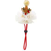 1 chiếc mũ nơ ren thời trang dễ thương cho thú cưng có dây chun, dành cho chó và mèo - Nhiều màu - Xem 9