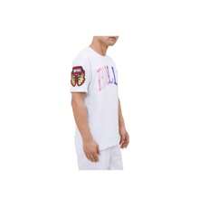 Pro Standard Camiseta oficial estándar de la NBA de los Chicago Bulls, blanca/rosa tintada, modelo BCB152312-WHT