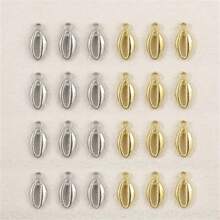 50pcs Ocean Theme Acrylic Shell Beads, Suitable For DIY Jewelry Making - Perfect For Bracelets, Necklaces, Earrings And Anklets - Create Your Own Unique Beach Themed Accessories - Multicolor - View 3