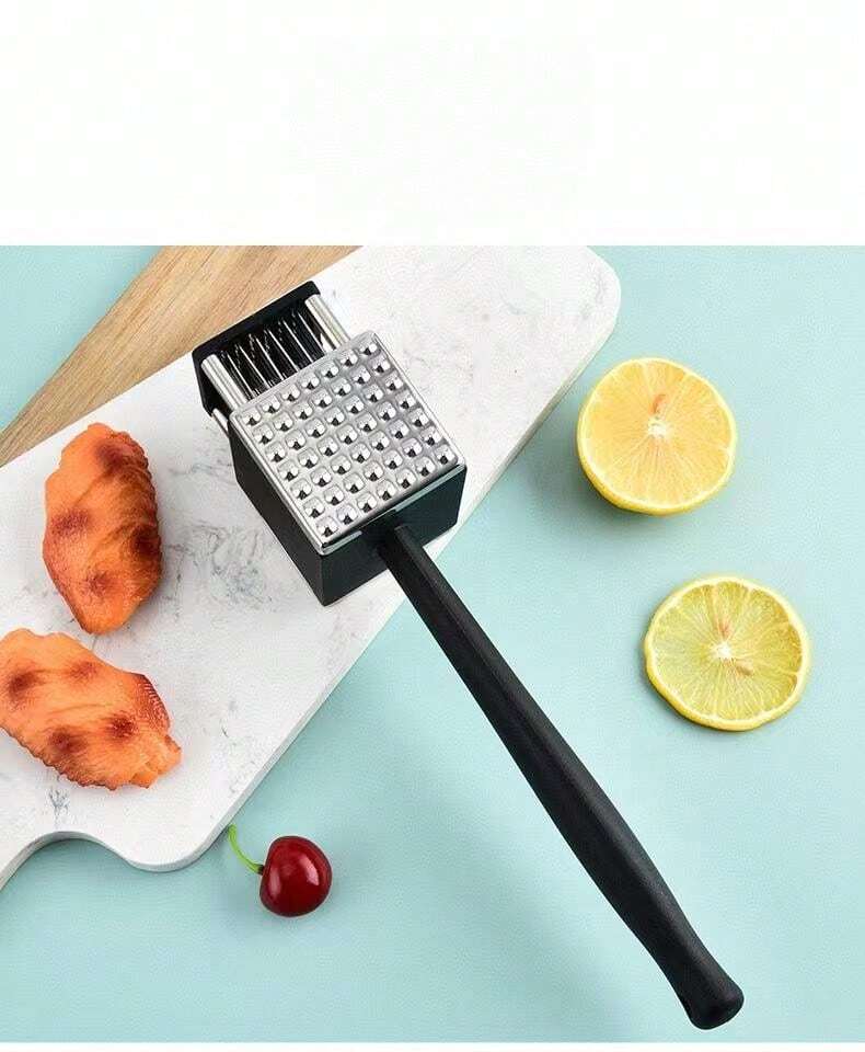 New 2In1 Steak Hammer, Home Use Meat Tenderizer, DoubleSided Meat