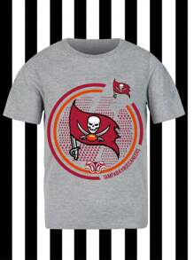 playera Football americano todos equipos Tampbay bccneers - Gris Claro - Ver 1