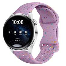 1 Pack 20mm Silicone Band For Samsun Galaxy Watch 7/6/5/4/FE/Active 2 40mm 44mm/Galaxy Watch 5 Pro 45mm/ 4 Classic 42mm 46mm/Galaxy 6 Classic 43mm 47mm,1 Pack Silicone Wristband Sport Loop Strap For Women Men - 20mm - View 8