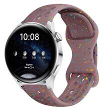 1 Pack 20mm Silicone Band For Samsun Galaxy Watch 7/6/5/4/FE/Active 2 40mm 44mm/Galaxy Watch 5 Pro 45mm/ 4 Classic 42mm 46mm/Galaxy 6 Classic 43mm 47mm,1 Pack Silicone Wristband Sport Loop Strap For Women Men - 20mm - View 11