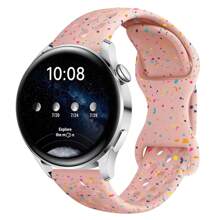 1 Pack 20mm Silicone Band For Samsun Galaxy Watch 7/6/5/4/FE/Active 2 40mm 44mm/Galaxy Watch 5 Pro 45mm/ 4 Classic 42mm 46mm/Galaxy 6 Classic 43mm 47mm,1 Pack Silicone Wristband Sport Loop Strap For Women Men - 20mm - View 4