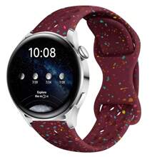 1 Pack 20mm Silicone Band For Samsun Galaxy Watch 7/6/5/4/FE/Active 2 40mm 44mm/Galaxy Watch 5 Pro 45mm/ 4 Classic 42mm 46mm/Galaxy 6 Classic 43mm 47mm,1 Pack Silicone Wristband Sport Loop Strap For Women Men - 20mm - View 7
