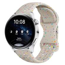 1 Pack 20mm Silicone Band For Samsun Galaxy Watch 7/6/5/4/FE/Active 2 40mm 44mm/Galaxy Watch 5 Pro 45mm/ 4 Classic 42mm 46mm/Galaxy 6 Classic 43mm 47mm,1 Pack Silicone Wristband Sport Loop Strap For Women Men - 20mm - View 10
