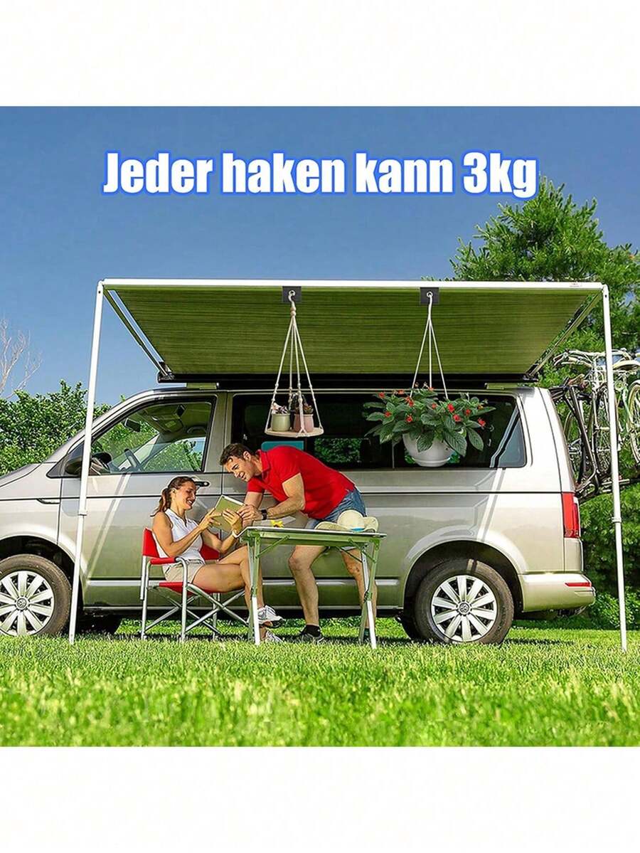 6pcs Awning Rail Piping For 56 Mm And 78 Mm Piping Rails Awning