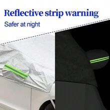 轻薄、实用且具有保护性的汽车挡风玻璃罩，让您的汽车在这个夏天和冬天保持清洁和无尘！ - 彩色 - 查看 5