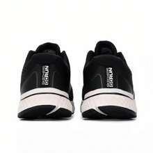 Skechers Men's GO RUN Casual Versatile Sports Running Shoes - Black - View 10