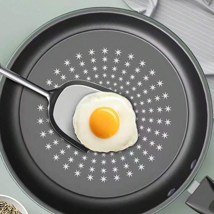 Crystal Drill NonStick Frying Pan Pan With Omelette Cooking Oil Fume