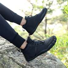 Men's Winter Snow Boots, Outdoor Sports Waterproof Anti-Slip Warm Plush Lined Casual Sneakers