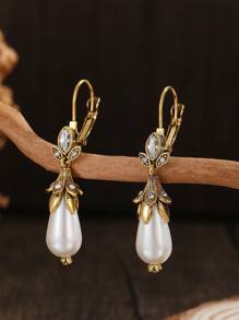 1pair Fashion Creative Retro Niche Design Bohemian Style Earrings Suitable For Women's Daily Wear - Multicolor - View 9