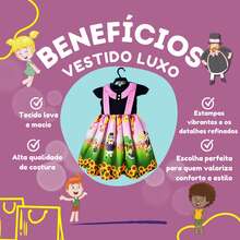 Luxury Dress Mundo Bita - 黑色 - 查看 6