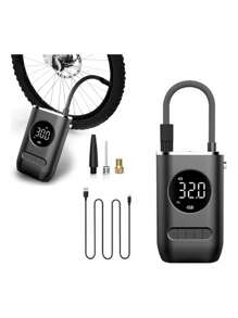 CZK Digital Car Air Pump Compressor Tire Inflator Car Bike Motorcycle Wireless Color Black 7.4 - Nhiều màu - Xem 6