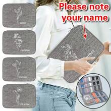 Customized Exclusive Watch Organizer Case, Versatile Portable Travel Apple Watch, Strap Storage Bag, Strap Holder Case, Pouch Strap Bag, Ideal For Gifts