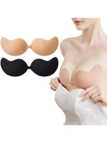Sticky Bra, Backless Strapless Bra Push Up, Adhesive Invisible Lift Up Bras - Multicolor - View 11