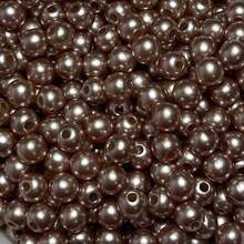 500 Pearls 6mm ABS Whole With Hole 50g More Than 30 Colors