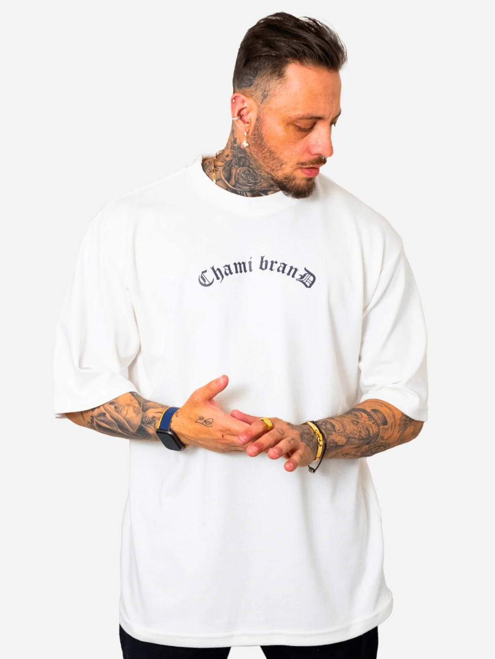 Hyper Oversized Created 1975 T-Shirt - 白色 - 查看 1