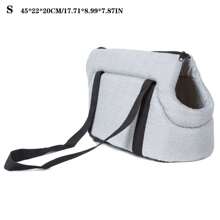 1pc Foldable Pet Carrier Bag, Pet Outdoor Shoulder Bag, Cat/Dog Sling Bag, Car Breathable Pet Backpack - Multicolor - View 22