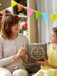 20个我爱你的理由拼图，心形定制拼图盒，送给男朋友的礼物，送给女朋友、妻子、丈夫的独特雕刻礼物，结婚周年纪念礼物，送给爱人的派对礼物 - 彩色 - 查看 10