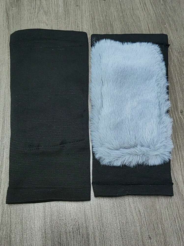 1pc Thick Winter Warm Knee Pads, Cold-Proof Thermal Knee Support, Sports Insulating Leg Sleeve Gym Accessories Knee Support Sports Knee Pads Gym Knee Pads - Multicolor - View 13
