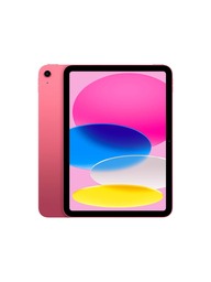 Apple IPad (10th Generation) 10.9" Tablet Computer, 2022 Model, 256GB, Pink - For Learning, Office Work And Entertainment