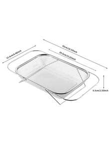 Stainless Steel Sink Drain Basket, Expandable Fruit Vegetable Washing Bowl Filter Net, Household Organizer Rack - Silver - View 8
