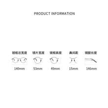 1 Pair Ultra Lightweight Brown Square Frame Glasses, Transparent Lens, Suitable For Women With Large Faces - Cold Tea Color Frame - View 3