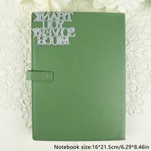 1 件金属碳钢“谢谢”和“感恩节快乐”文字图案模板模具，DIY 手工剪贴簿贴纸，生日贺卡，节日浮雕卡片装饰 - 銀色 - 查看 7