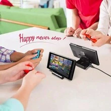 Base De Carga Ninten do Switch Portátil Dock Ventilación - Negro - Ver 7