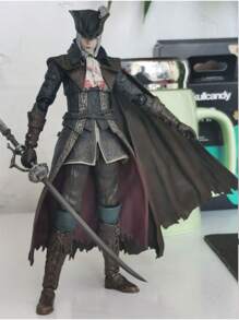 1pc Luxury Lady Hunter Statue Figure, Bloodborne Maria Of The Astral Clocktower, Posable Action Figure Home Decor Gift - Multicolor - View 6