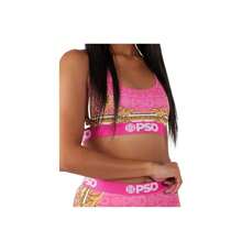 Sujetador deportivo de lujo para mujer color rosa 1234T1037 - Rosa - Ver 1