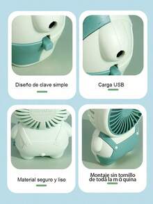 Portable Fans - สีชมพู - ดู 7