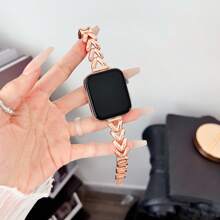 全新单排加 V 形牛仔链金属表带兼容 Apple Watch 全新女式金属替换表带兼容 Apple Watch Ultra 2/1 系列 9 8 7 6 5 4 3 2 1 SE 兼容 Apple Watch 表带 49mm、45mm、44mm、42mm、41mm、40mm、38mm