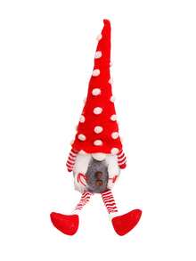 1pc Đồ trang trí Giáng sinh Búp bê ông già Noel bằng nỉ Ông già Noel Búp bê ông già Noel không mặt - Nhiều màu - Xem 7