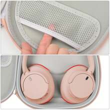 ALKOO 适用于 So*Y WH-CH720N WH-CH520 降噪无线蓝牙耳机的便携包，也适用于 J*L Tune 510BT/ Edifier W820NB Plus（仅含便携包） - 金色 - 查看 3