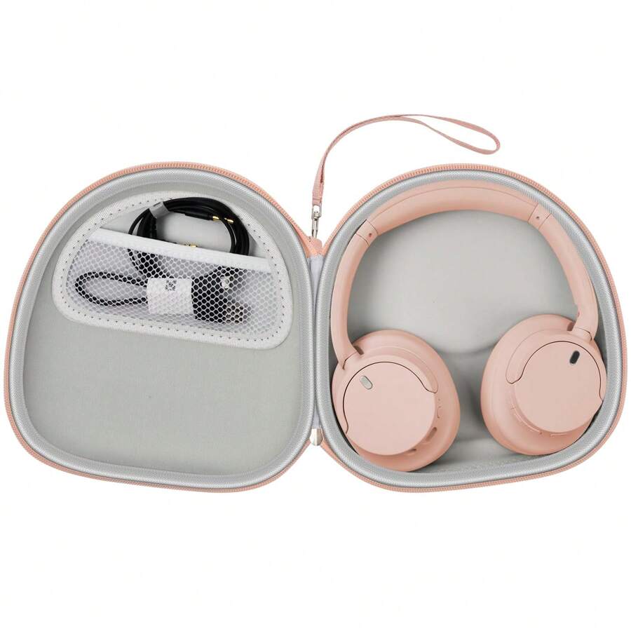 ALKOO 适用于 So*Y WH-CH720N WH-CH520 降噪无线蓝牙耳机的便携包,也适用于 J*L Tune 510BT/ Edifier W820NB Plus(仅含便携包) - 金色 - 查看 1