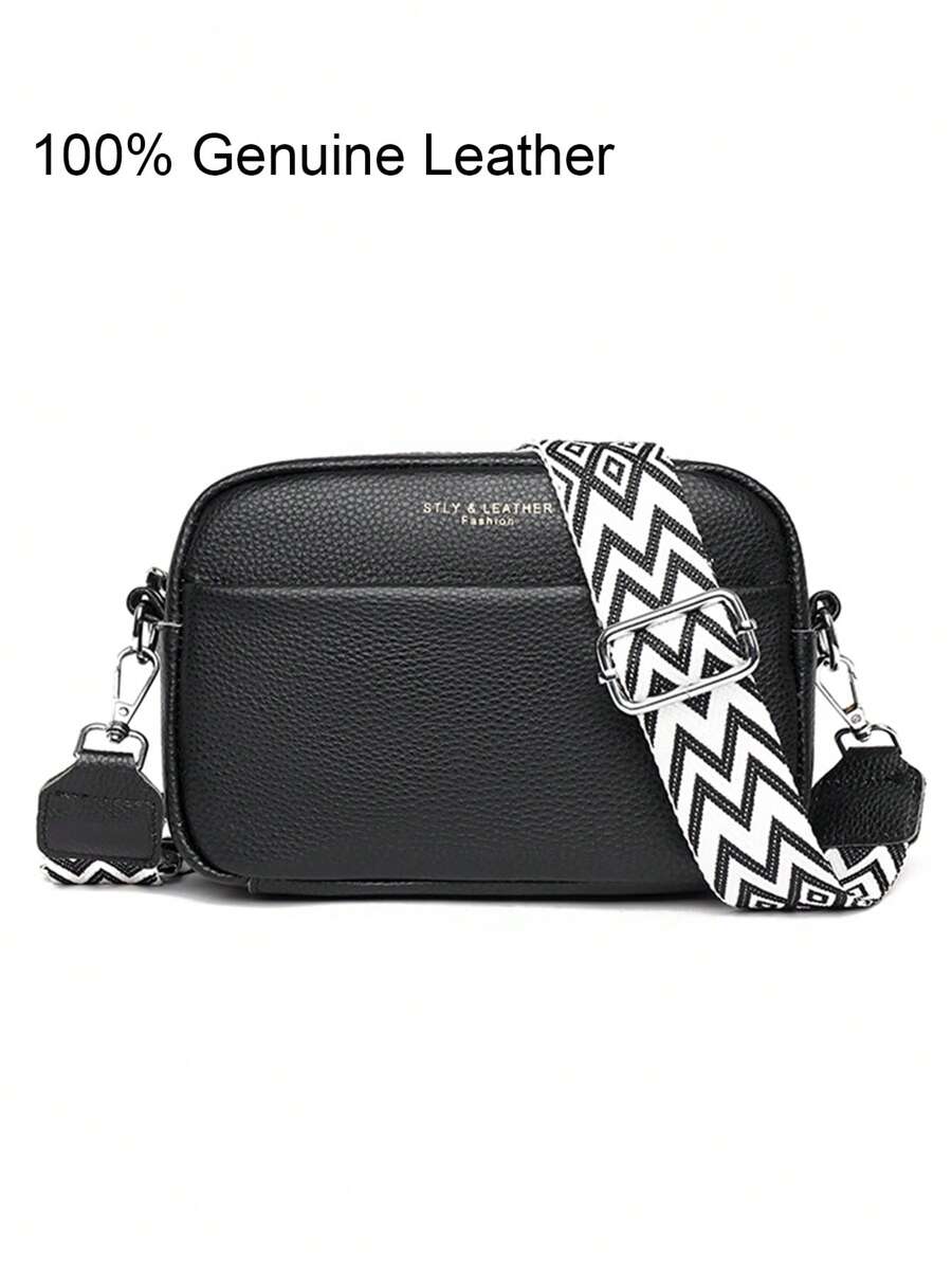 奢华柔软 100% 真皮手提包时尚女士单肩斜挎包纯色牛皮手提包时尚女式斜挎包