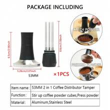 意式浓缩咖啡压粉器支架咖啡站收纳架意式浓缩咖啡压粉器适用于咖啡手柄咖啡工具支架收纳架意式浓缩咖啡配件收纳架适用于酒吧家庭厨房办公室 - Mluti Sets - 查看 17