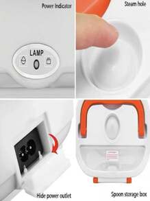 PROMOTION!Electric Lunch Box Can Be Used In The Car And At Home Portable Automatic Thermal Box Pot Random Color - Fast Shipping - 彩色 - 查看 6