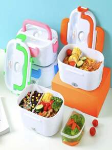 PROMOTION!Electric Lunch Box Can Be Used In The Car And At Home Portable Automatic Thermal Box Pot Random Color - Fast Shipping - 彩色 - 查看 2