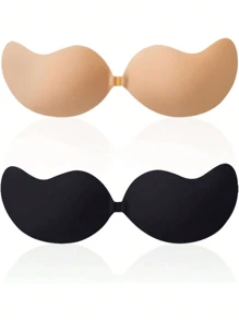 Sticky Bra, Backless Strapless Bra Push Up, Adhesive Invisible Lift Up Bras - Multicolor - View 9