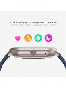 Smartwatch My Watch 8 Pro Haiz Smart Watch 2.01" Full Touch Screen IP67 Water Resistant With 100+ Sports Modes Voice Assistant Make And Receive Calls - 藍色 - 查看 2